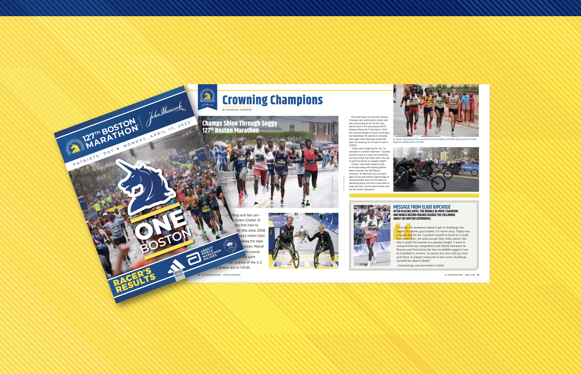 2023 Official Program and Racers' Record Book Boston Athletic Association